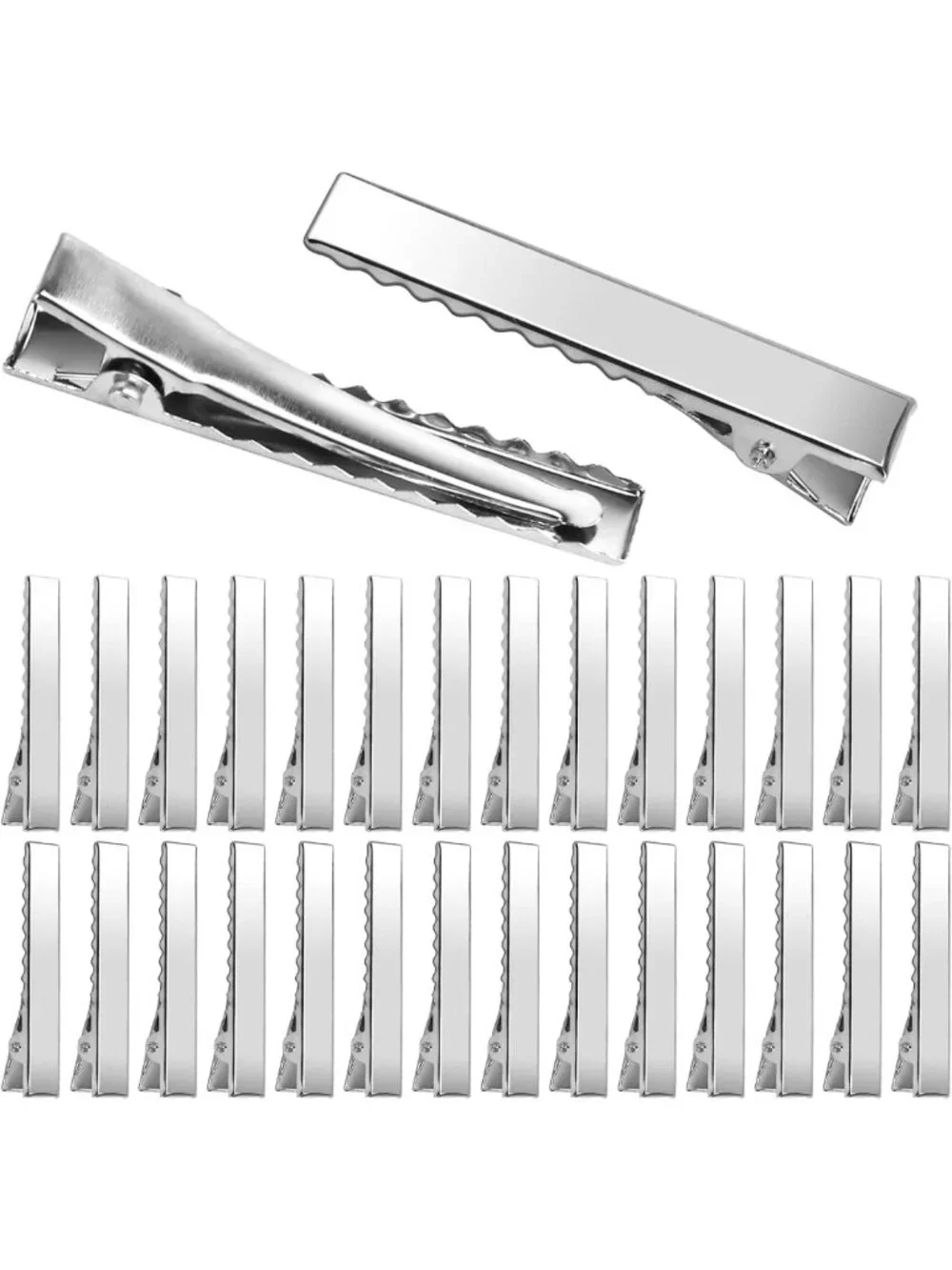 210 PCS Alligator Hair Clips - Metal Gator Clips for DIY Hair Bows & Crafts